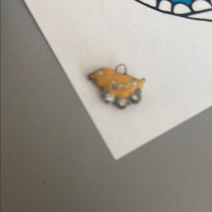 Yellow Duck Charm Pendant